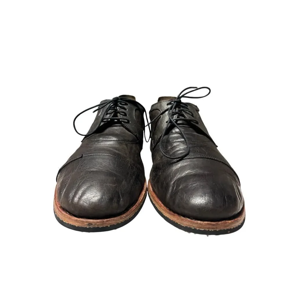 Timberland Boot Company Wodehouse Cap Toe Oxfords, black leather, men’s size 11